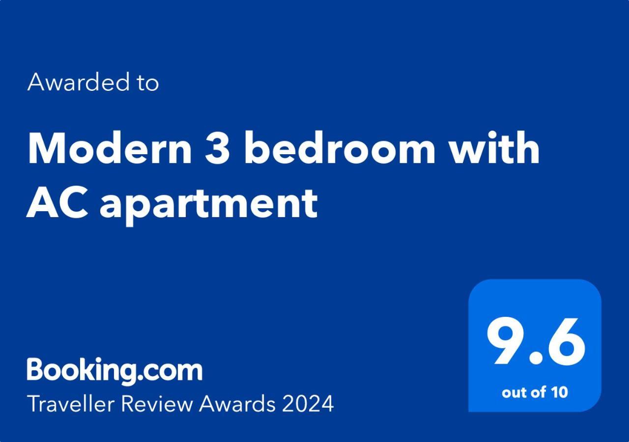 Modern 3 Bedroom With Ac Apartment Zabbar Bagian luar foto